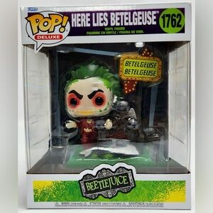 NIB Funko Pop! Deluxe: Beetlejuice - Here Lies Betelgeuse #1762